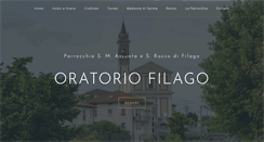 Desktop Screenshot of oratoriofilago.org